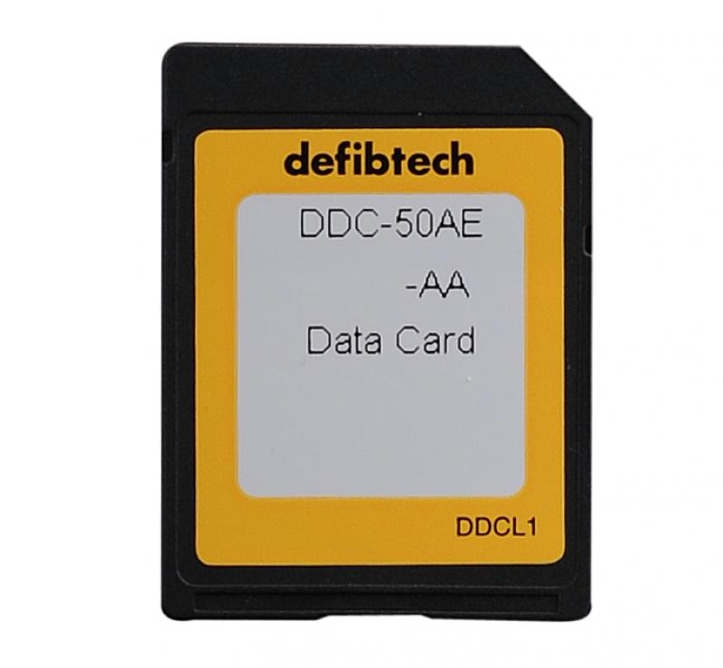 Data geheugenkaart Lifeline AED