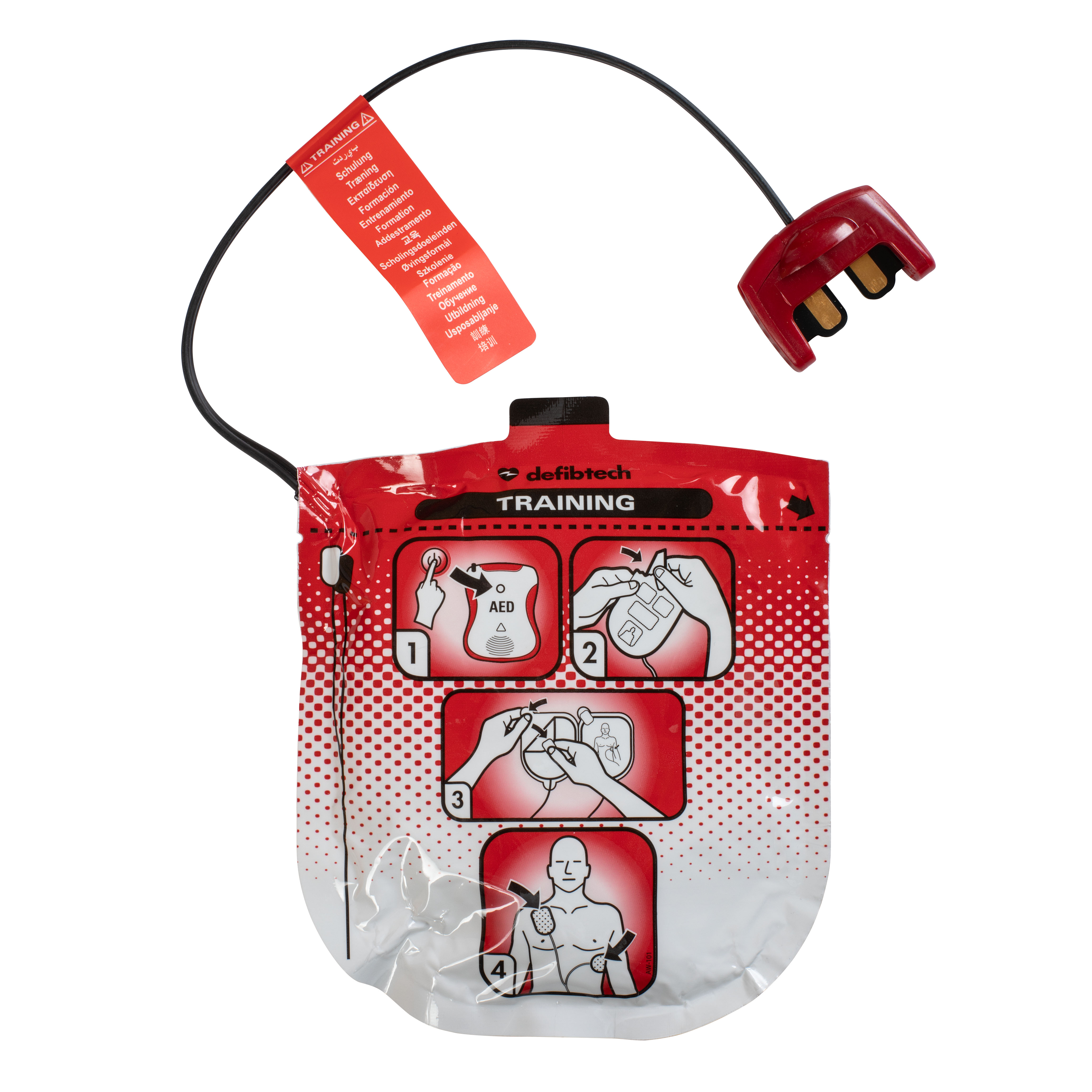 Defibtech Lifeline VIEW AED trainingselektroden