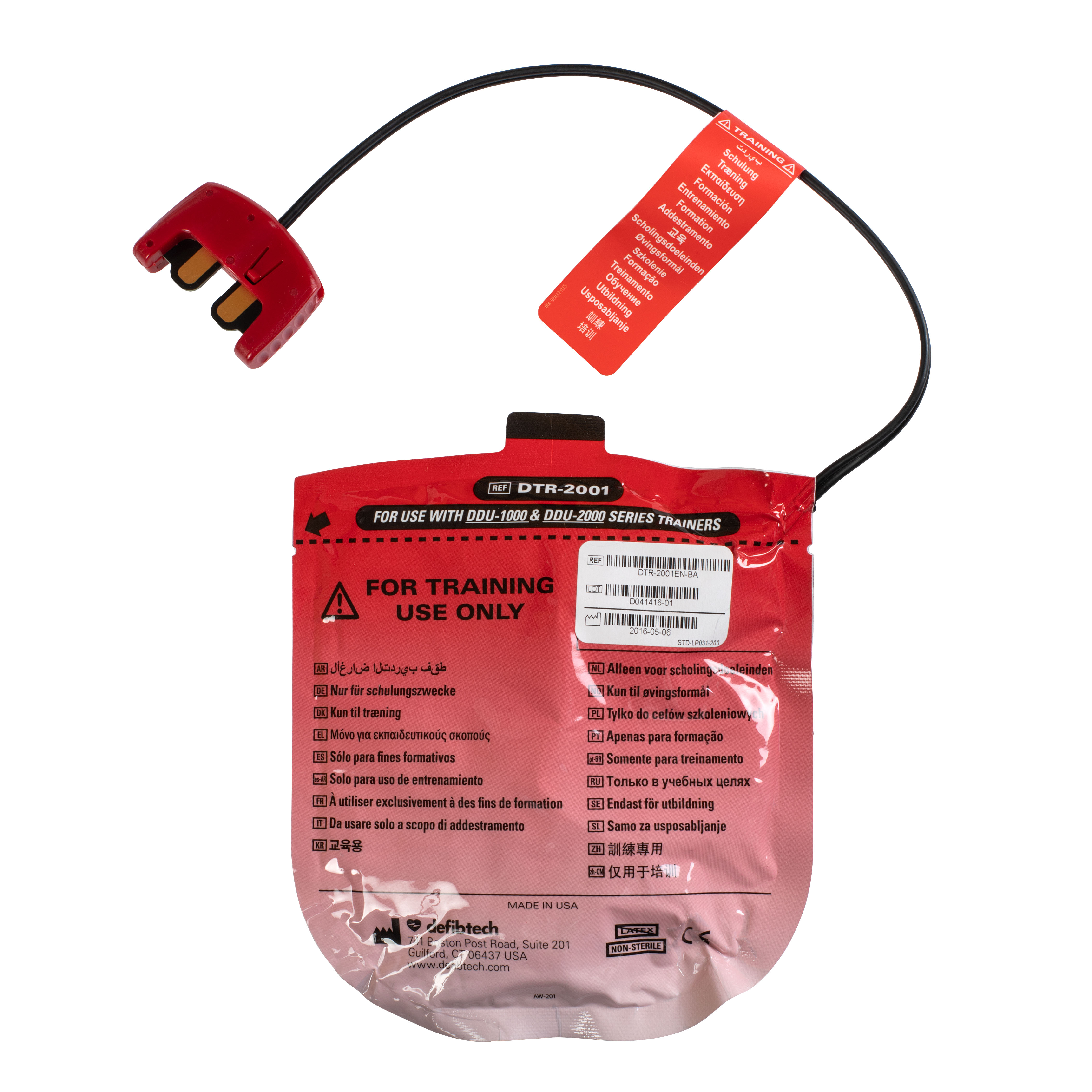 Defibtech Lifeline VIEW AED trainingselektroden