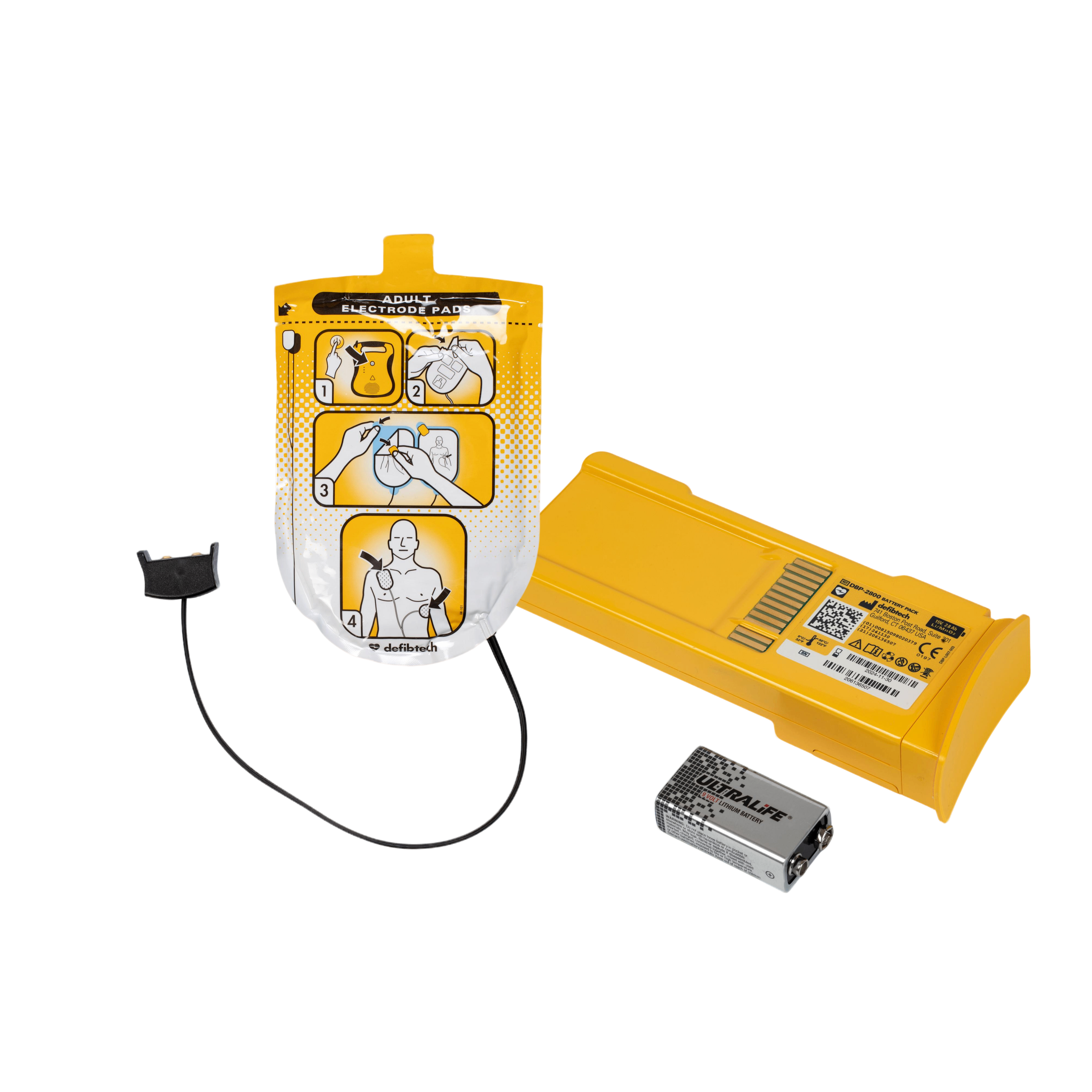 Defibtech Lifeline Batterij & Elektroden